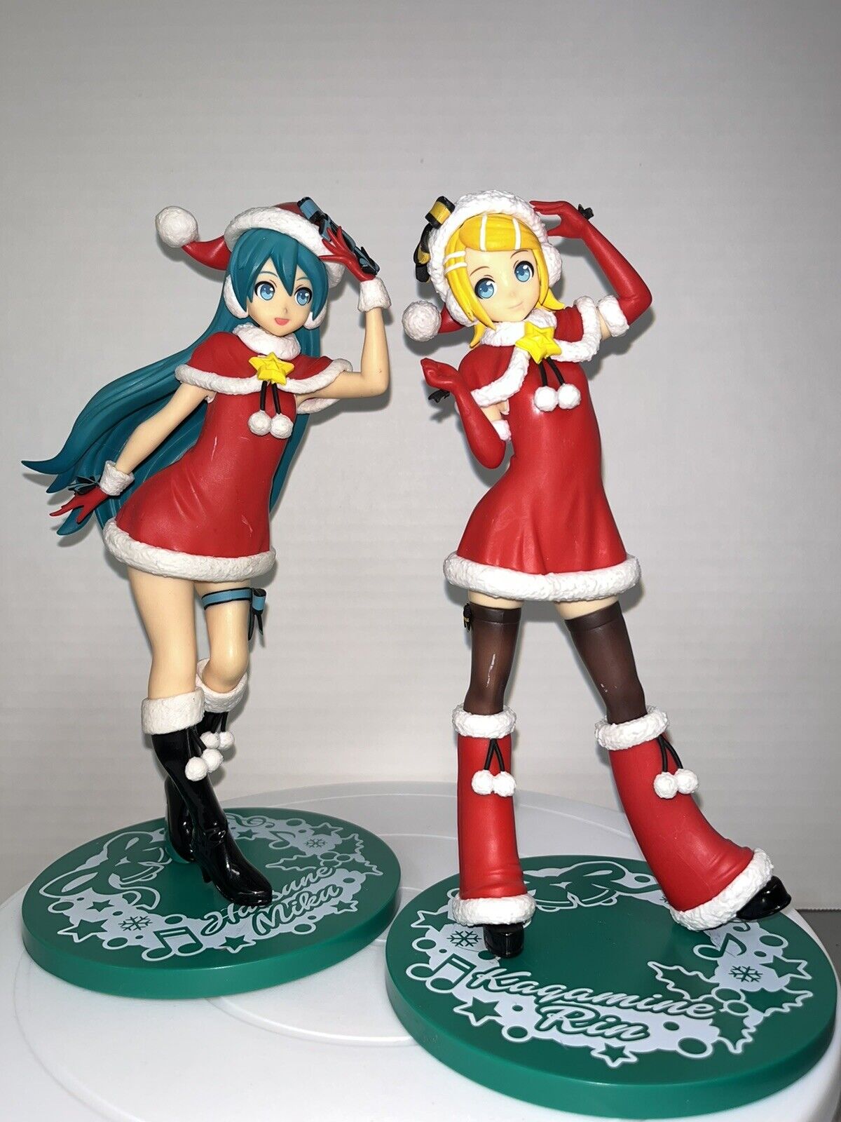 Hatsune Miku & Kagamine Rin 2016 Christmas Set - Vocaloid Figures
