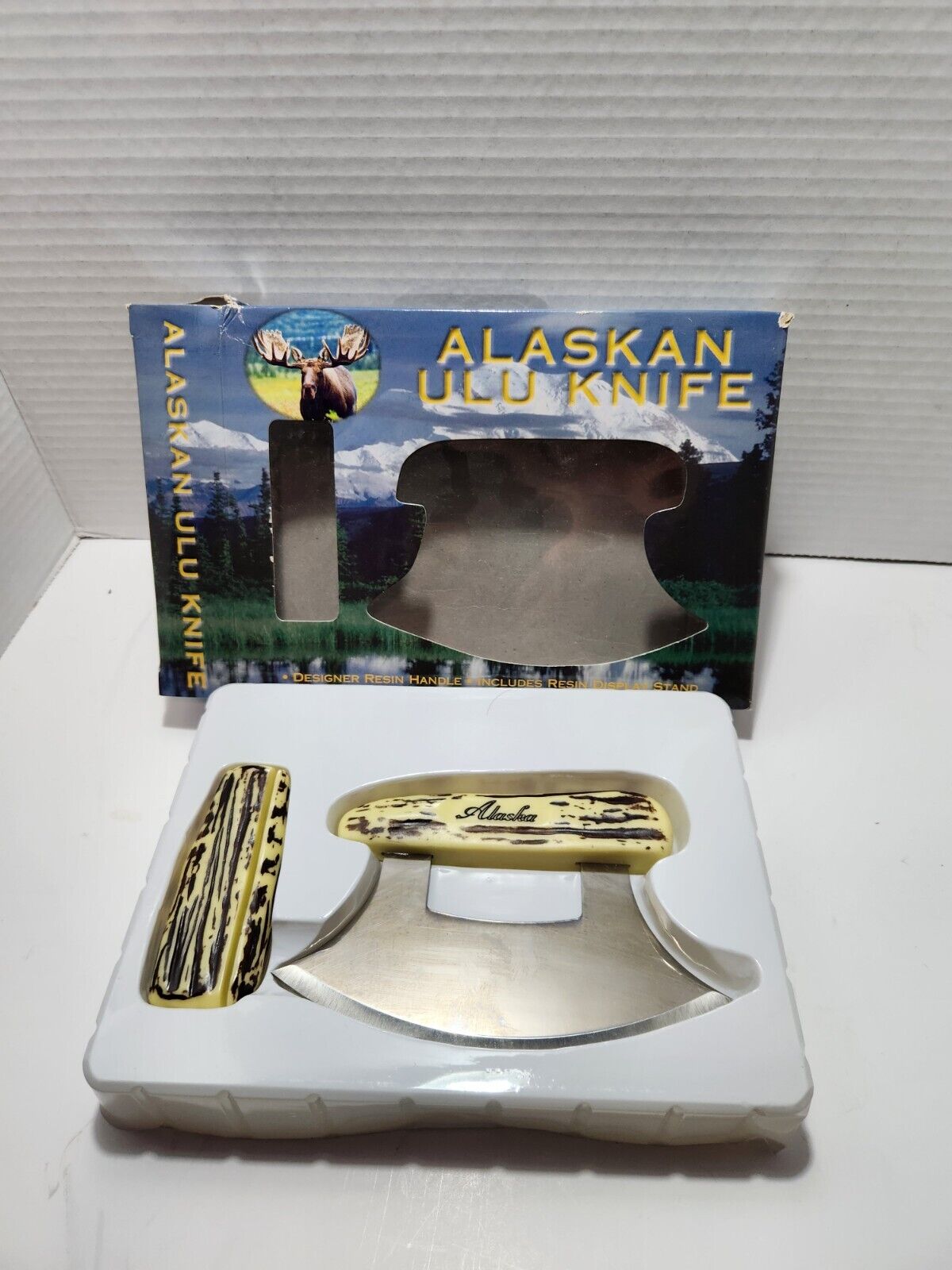 Alaskan Ulu Knife Bone / Antler Handle 5.5\