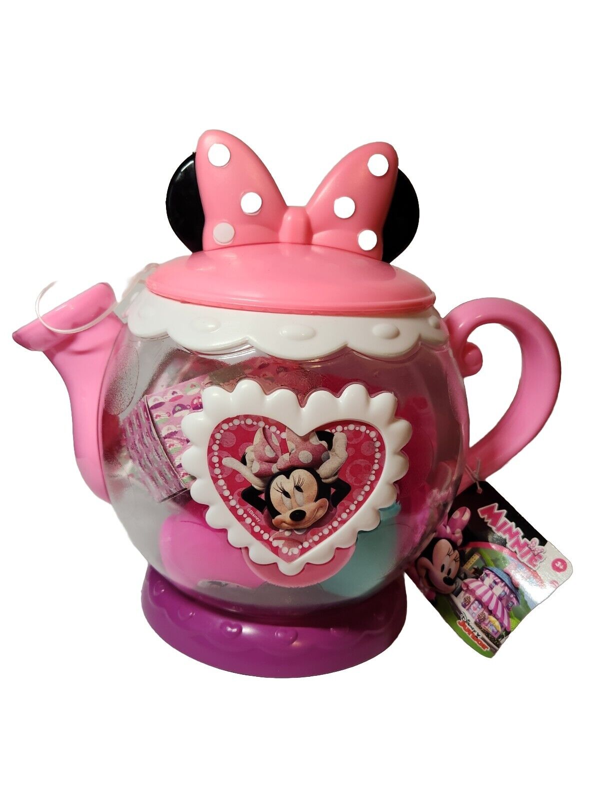 Disney Junior: Pink & Purple Minnie Mouse Terrific Teapot Set 16 Pc *NEW*
