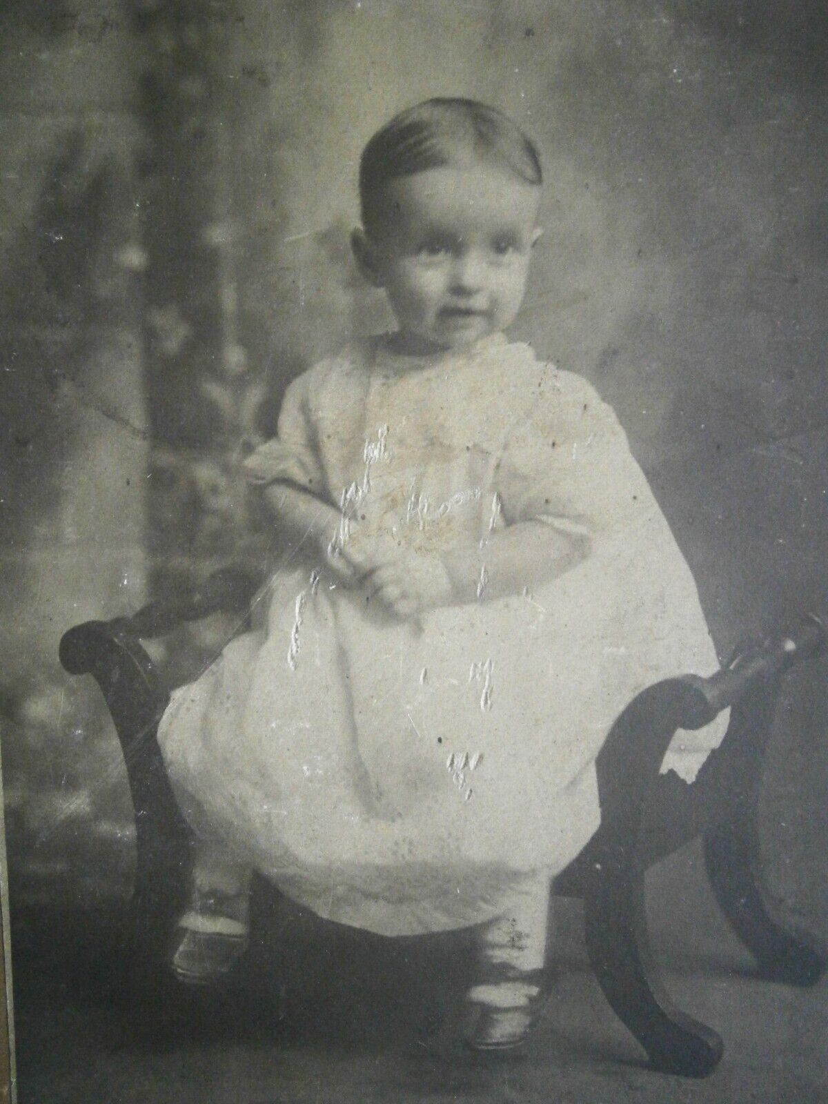Early Image of Identified Young Child by ALLUP STUDIO CO., Poughkeepsie, NY