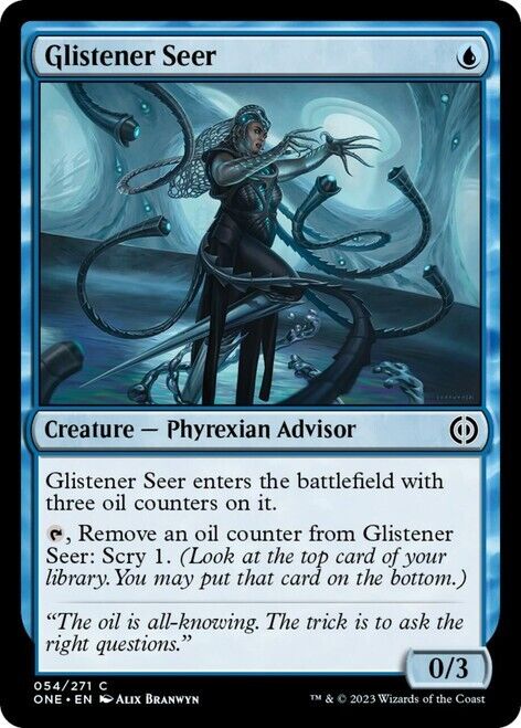 MTG - common - Phyrexia All Will Be One - Glistener Seer