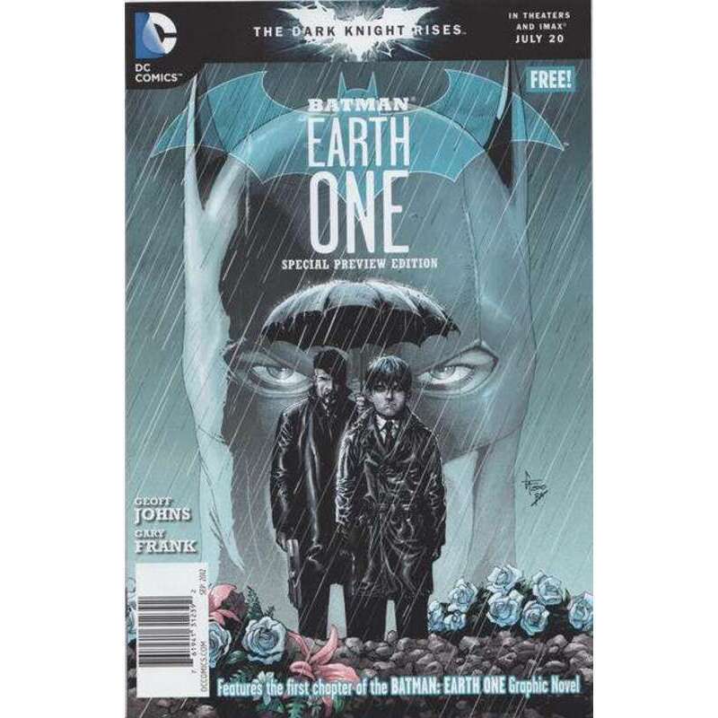 Batman: Earth One Preview Edition #1 DC comics VF+ Full description below [z*