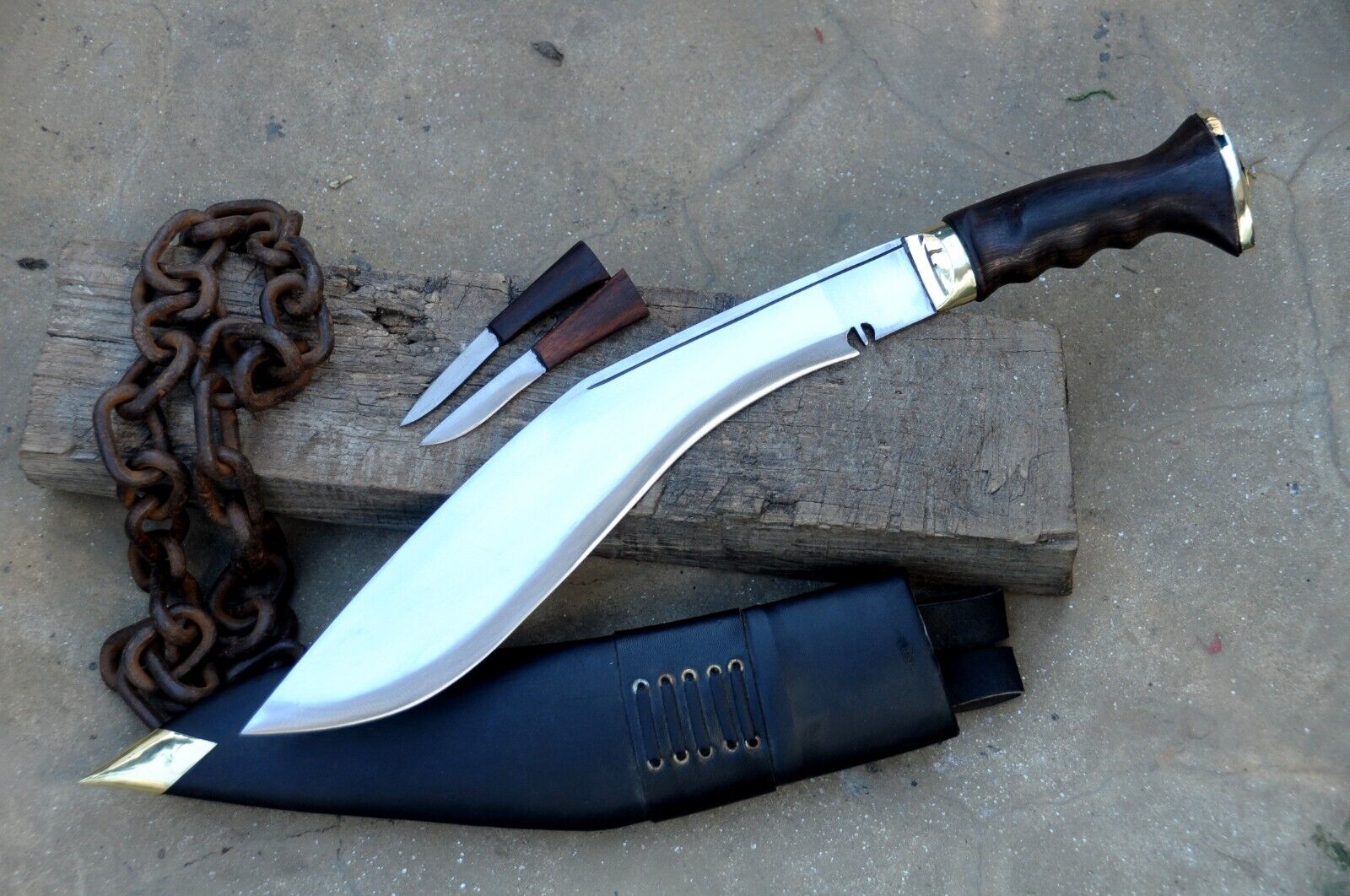 Gripper Handle Gurkha khukuri knife-kukri-large camping,tactical, hunting knives