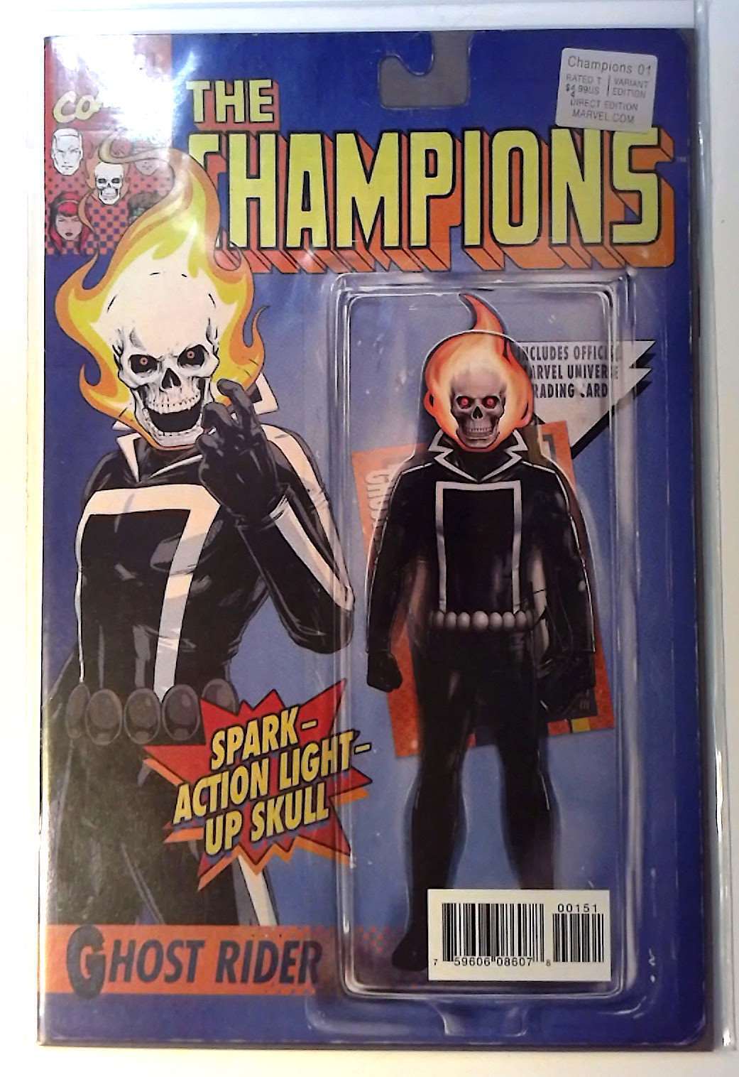 Champions #1 Marvel (2016) 2nd Series Ghost Rider AF Variant Comic Book