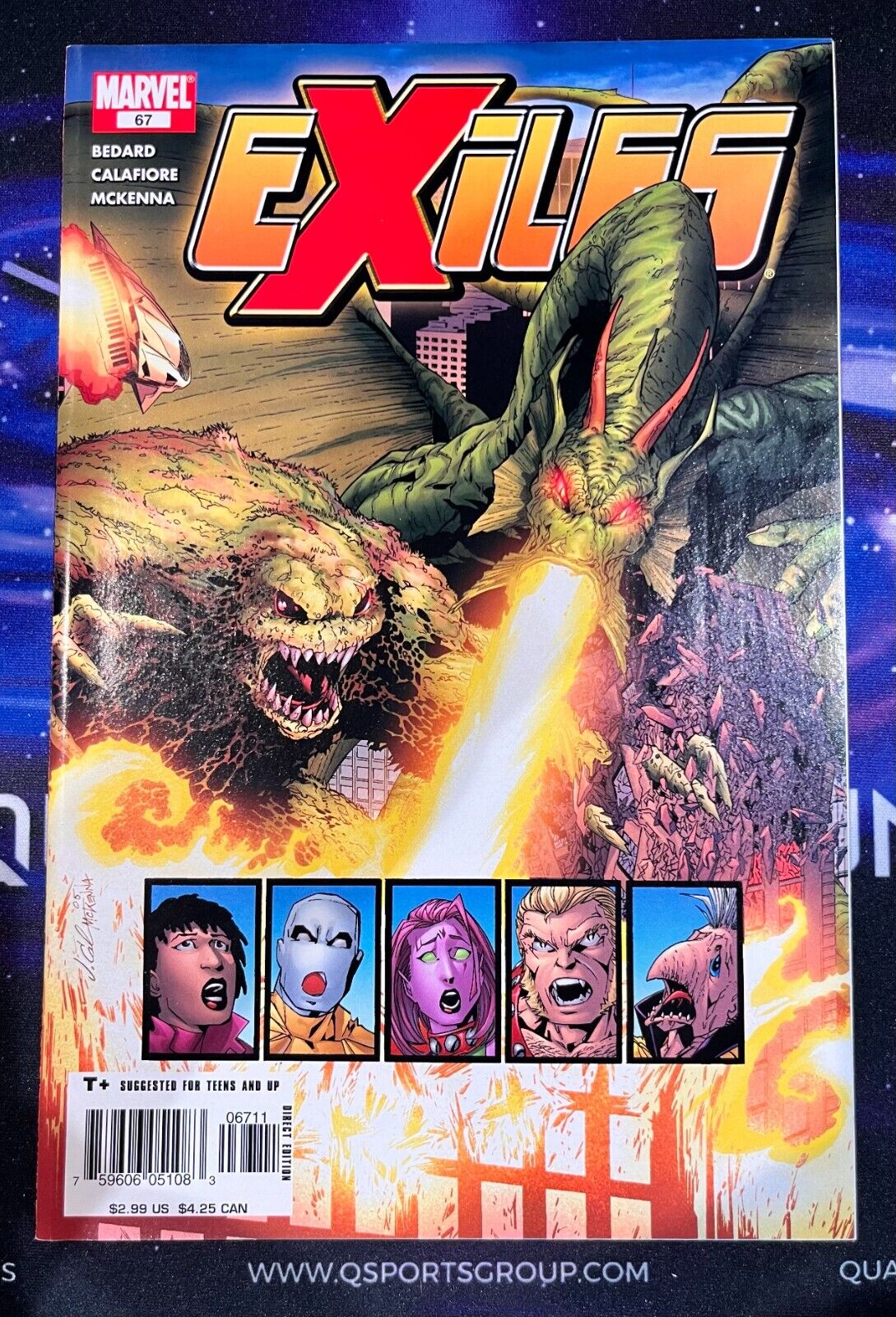 Exiles #67 (2005) - Morph turns into Ultraman - Marvel Comics MCU (W228)