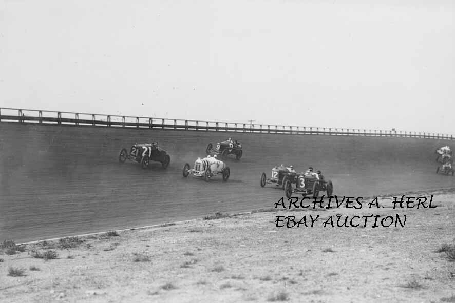 Peugeot racers Ralph Mulford & Johnny Aitken 1916 Sheepshead Bay races photo