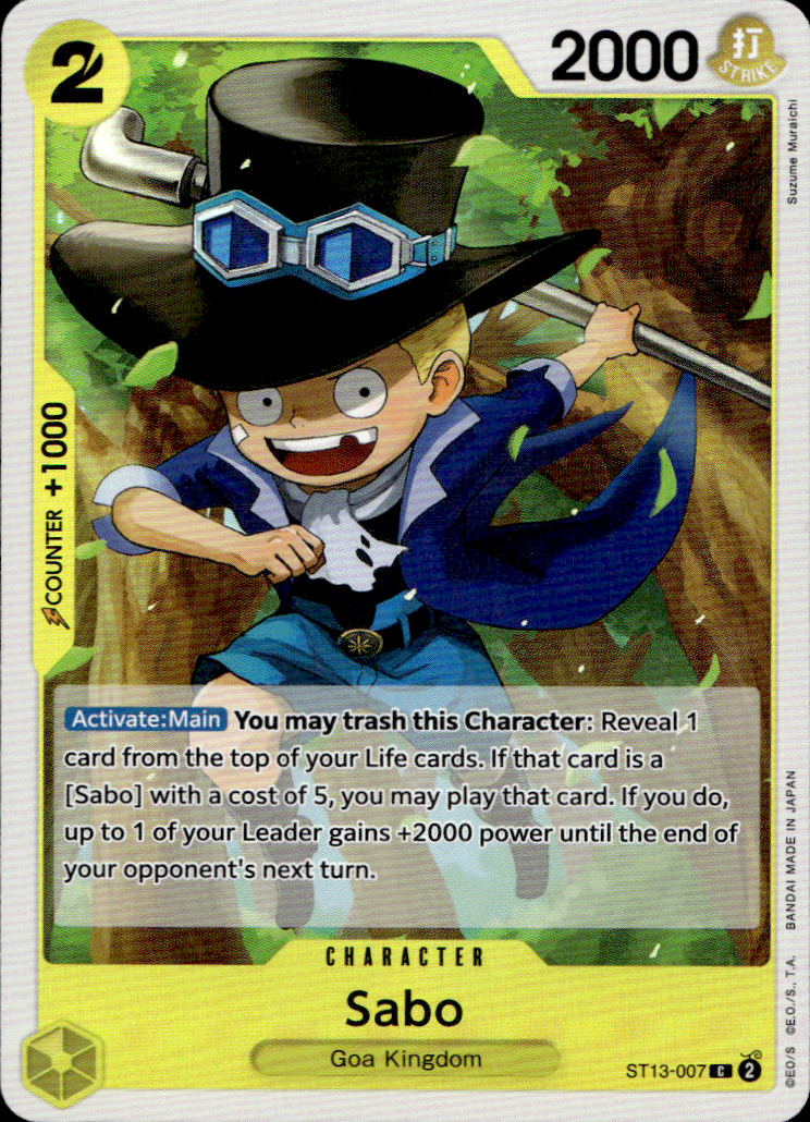 ST13-007 Sabo Common One Piece