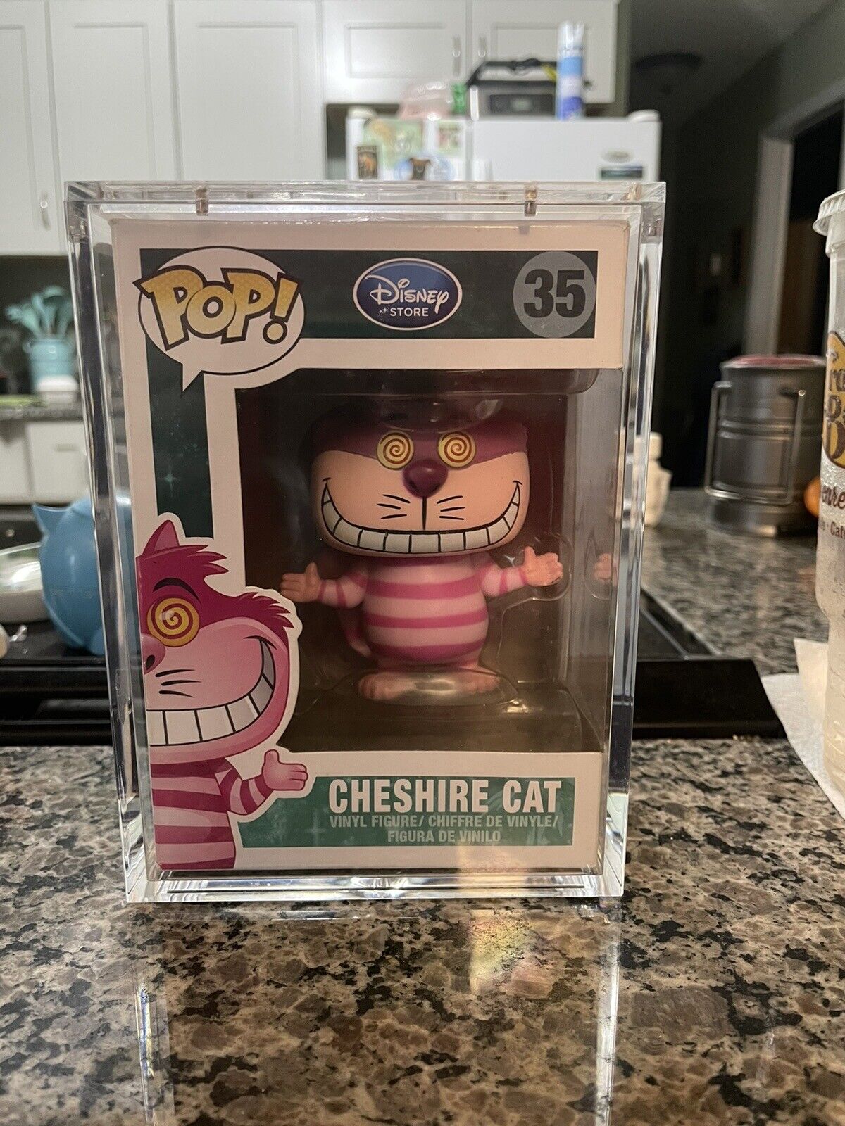 Funko Pop Disney- Cheshire Cat #35 Disney Store Logo