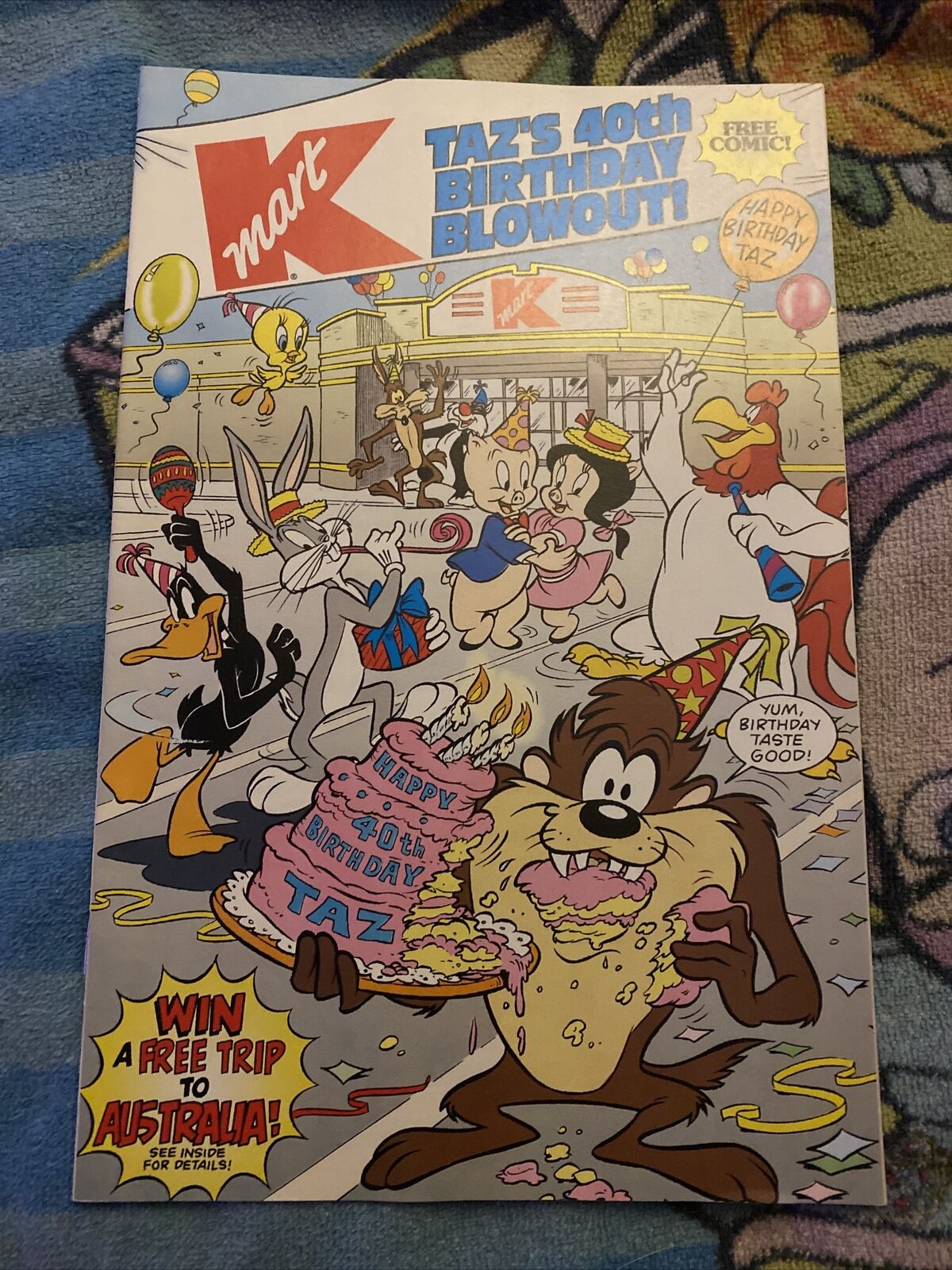 Taz's 40th Birthday Blowout Kmart DC Comics 1994
