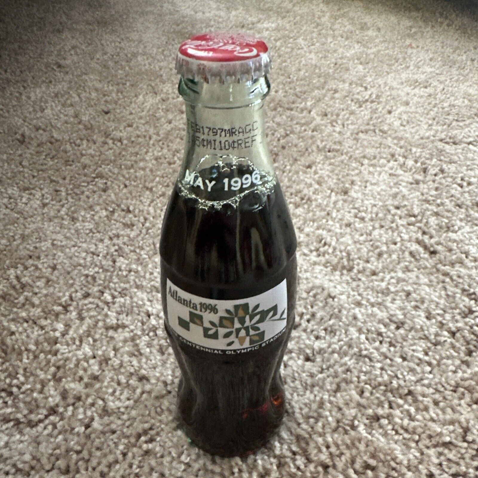 Vintage Coca Cola Bottle Atlanta 1996 Olympics Bottle Great Condition