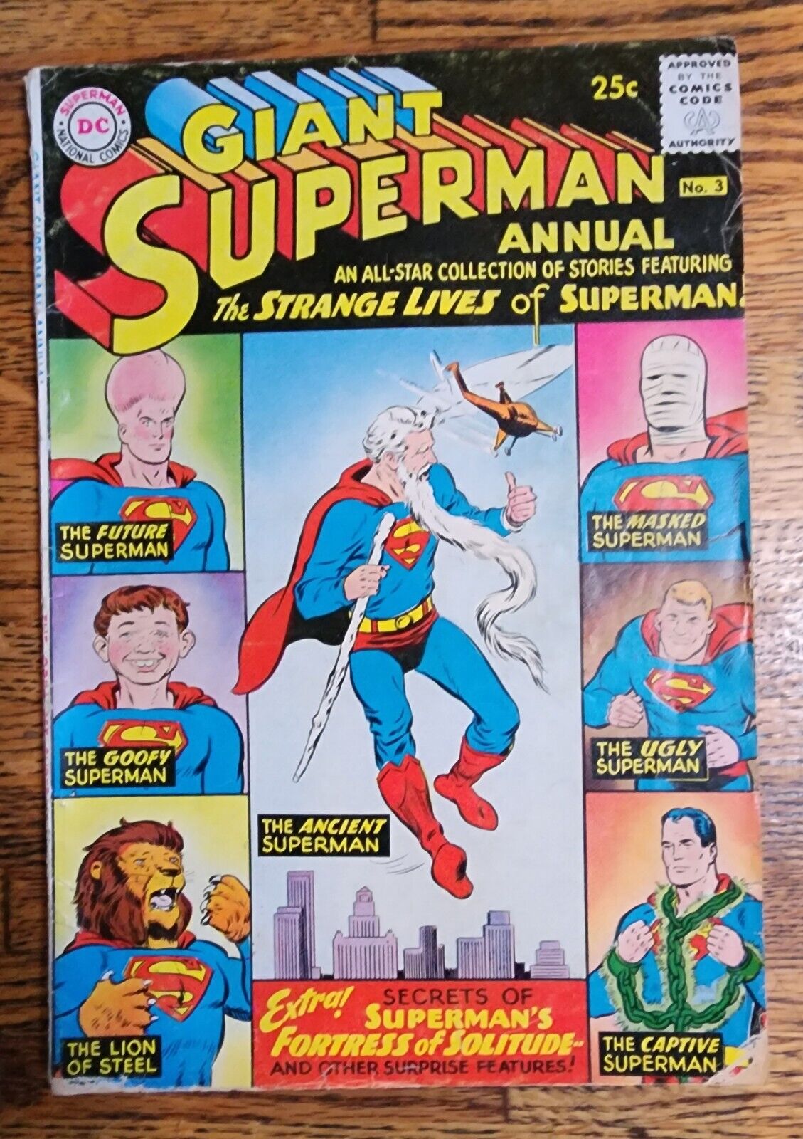 DC Comics-Giant Superman Annual-1961-No 3-The Strange Lives Of Superman 
