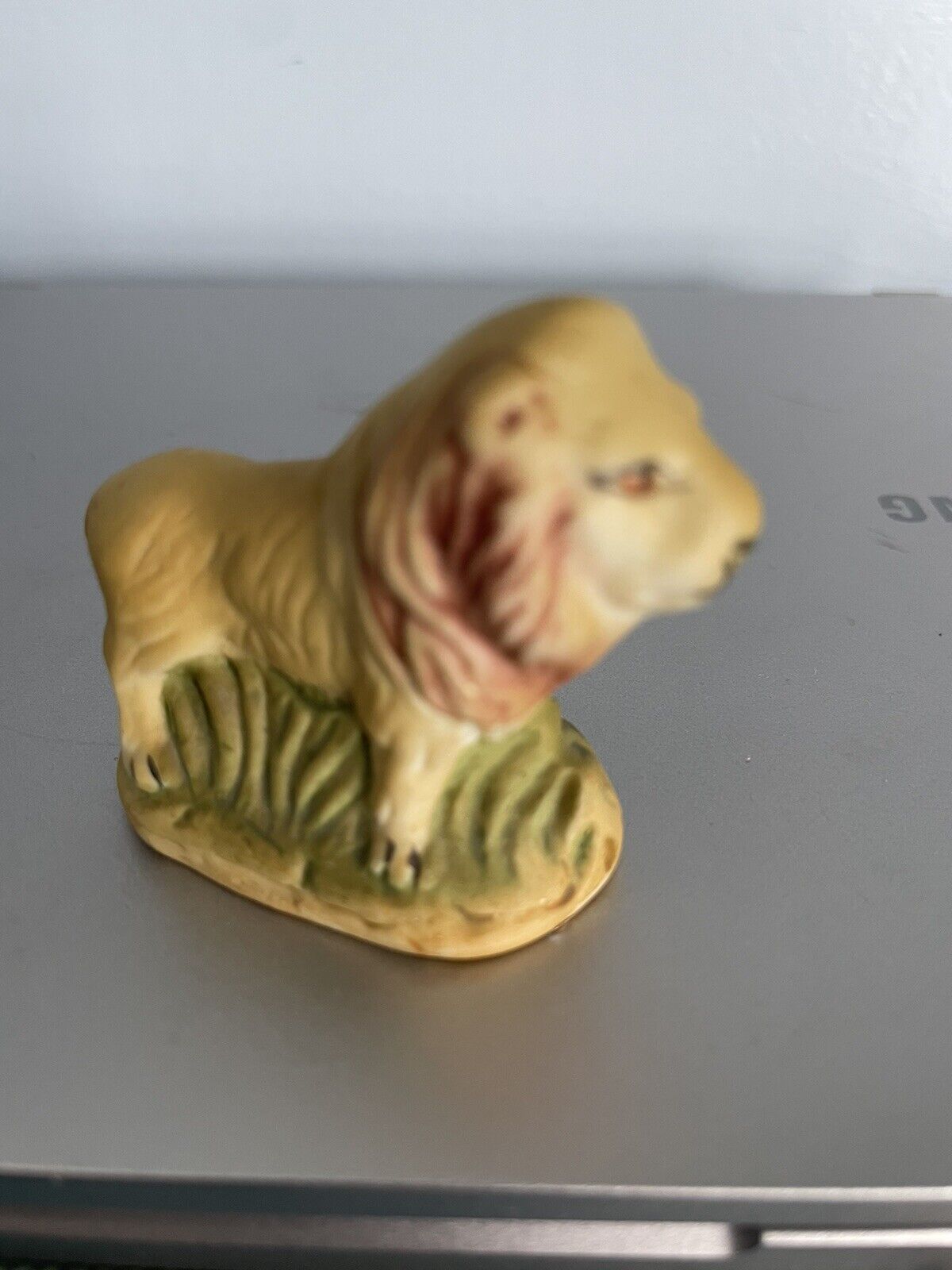 Vintage Enesco Bone China Lion Made In Taiwan Republic Of China 
