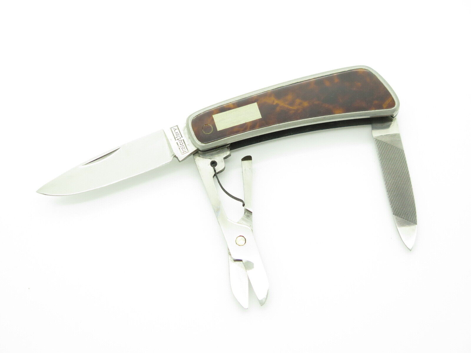 Vtg Kai Kershaw 5600 Seki Japan Lacquer Gentleman Scissor Folding Pocket Knife