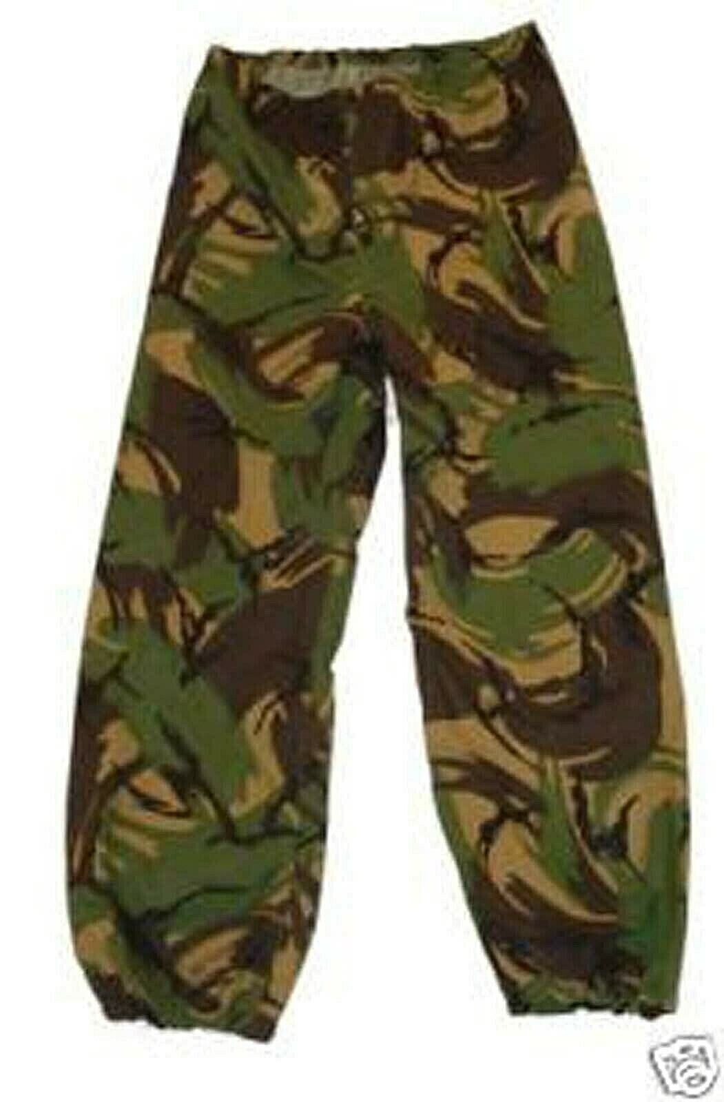 WaterProof Over Trousers Camo DPM S95 Wet Weather Gore Tex Genuine British Army