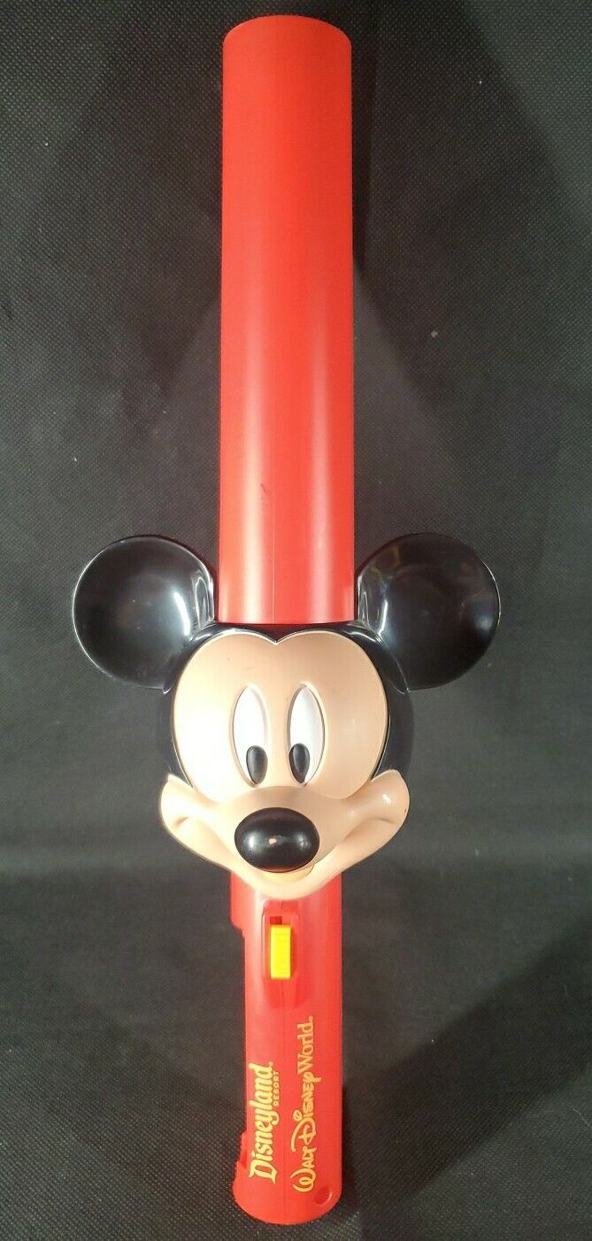 Mickey Mouse Light Saber Walt Disney World Disneyland Sword Vintage Rainbow Ears