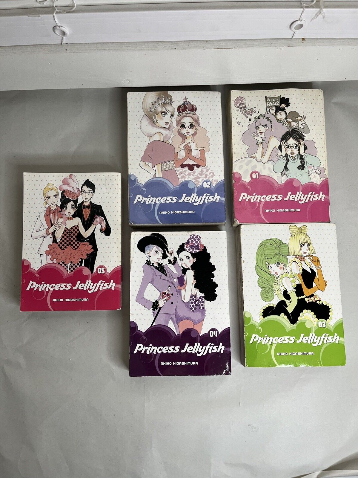Princess Jellyfish | english manga | volume 1-5 | Akiko Higashimura