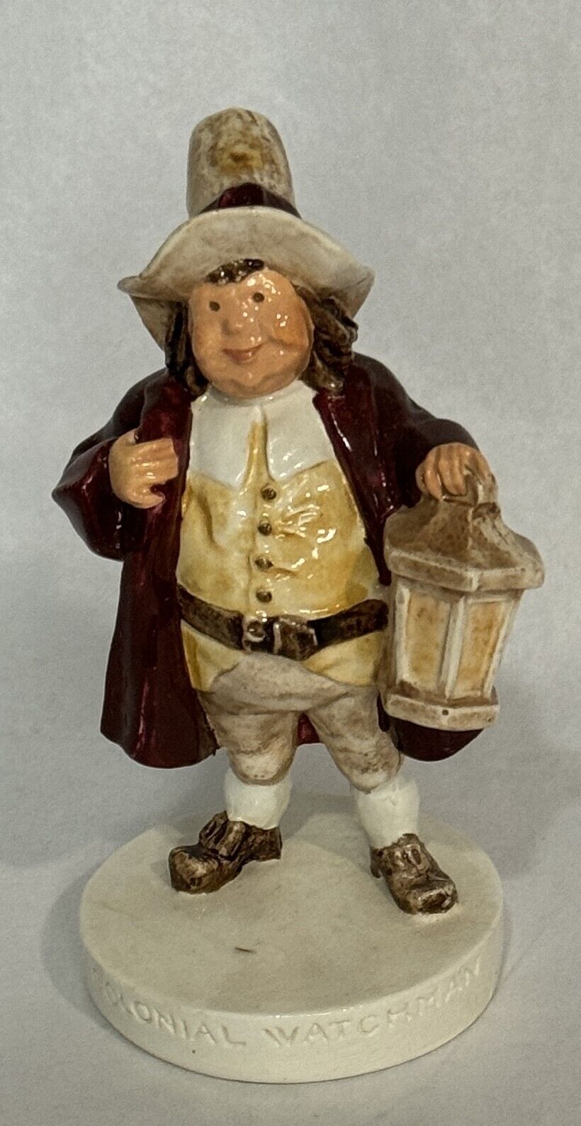 Vintage Sebastian Miniatures Colonial Watchman #6208 In Box