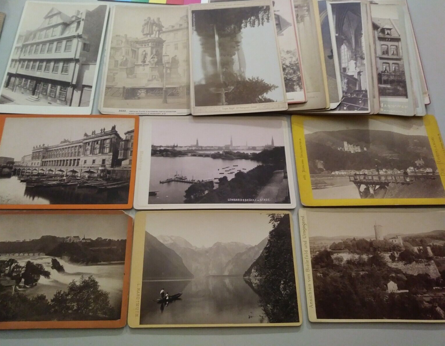 (20) Cabinet Card Photographs Germany