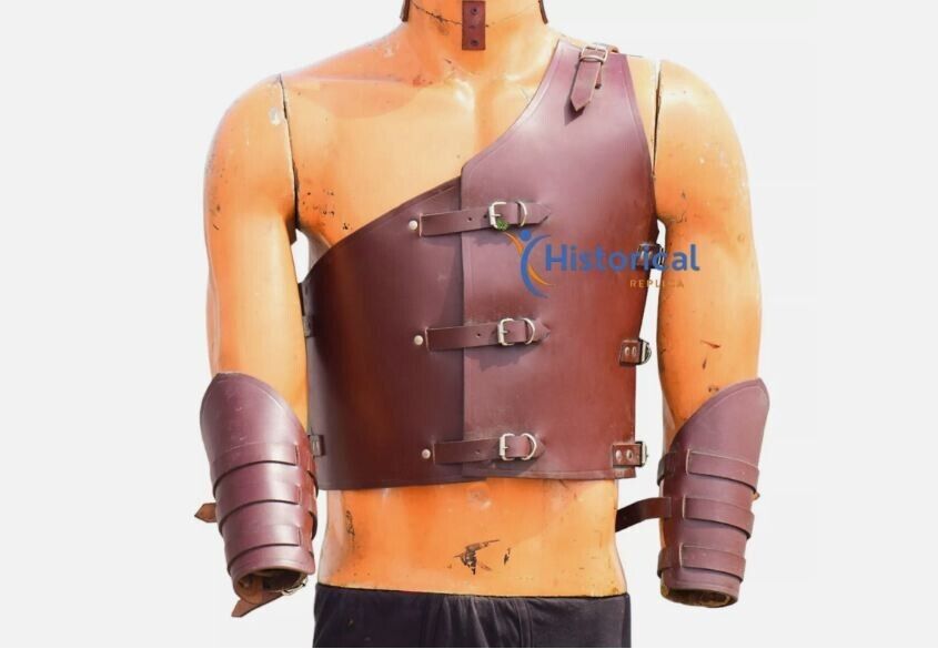 WEEKEND SALE LARP Leather Armor Medieval Breastplate for Role play Costume