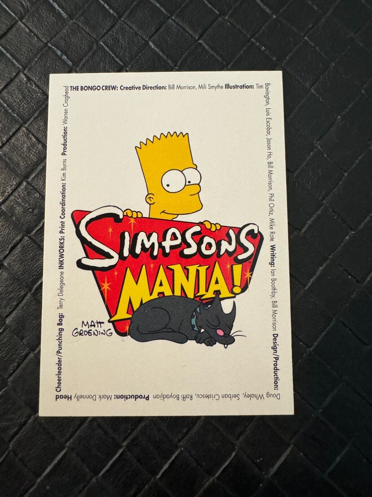 2001 Inkworks Simpsons Mania Trading Cards Complete Your Set U PICK WACKY