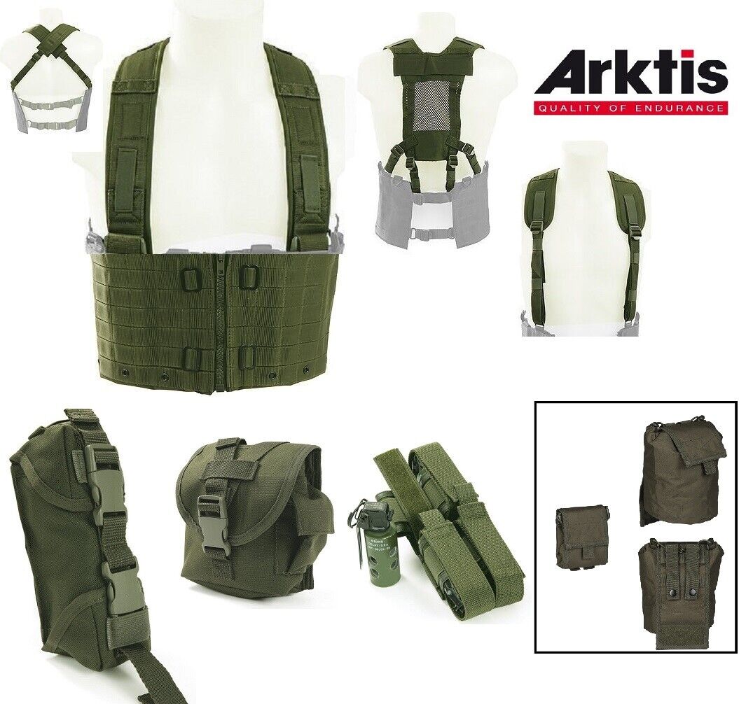 ESTOCKAGE CHEST RIG COMPLETE ULTRA LIGHT ARKTIS FIGHTING VEST WITH POUCHES