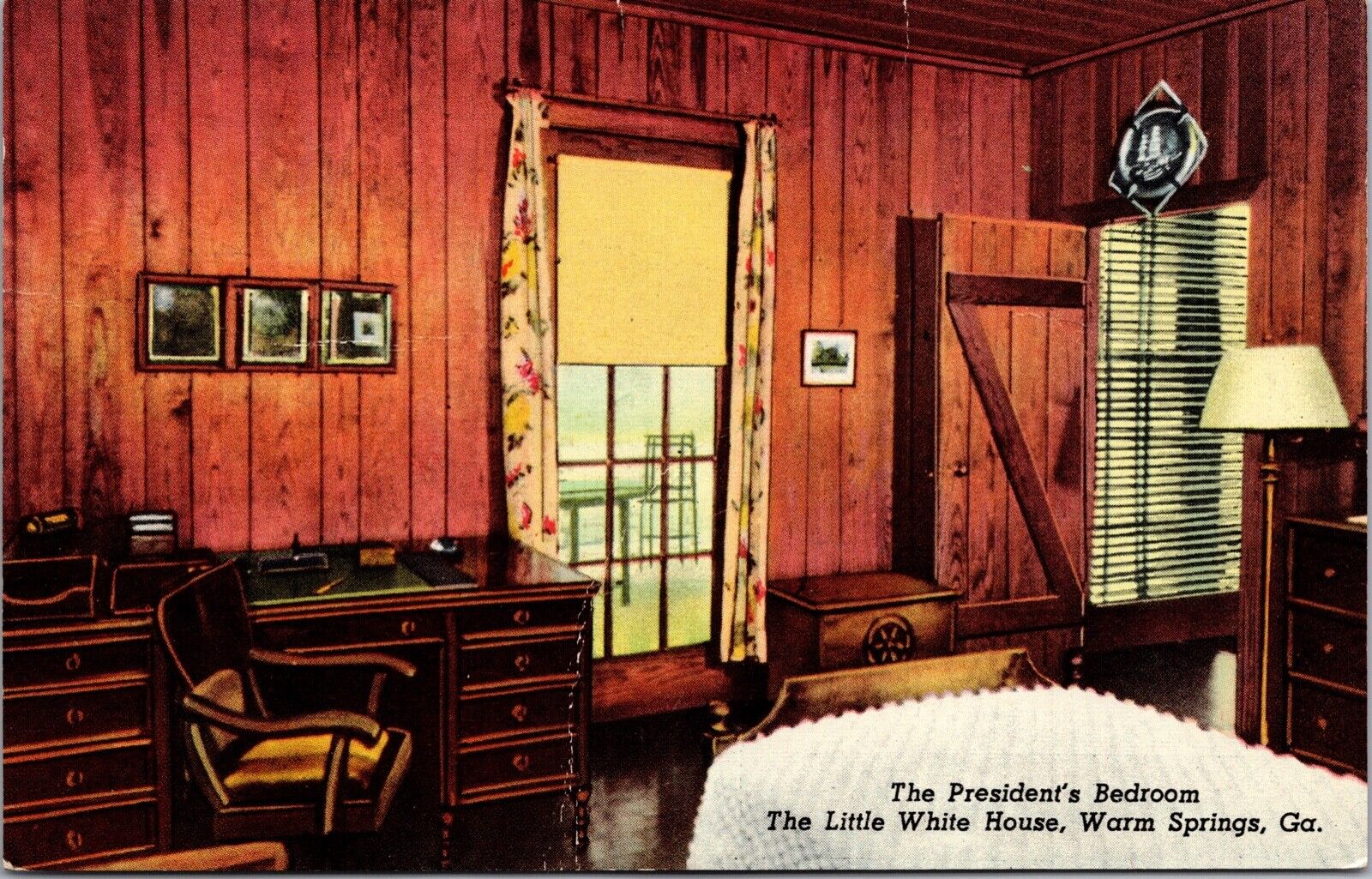 Linen PC President\'s Bedroom The Little White House Warm Springs, Georgia~139158