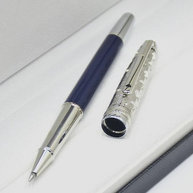 Mb Special Edition Around the World in 80 Days 163 Rollerball Pen Monte Blue