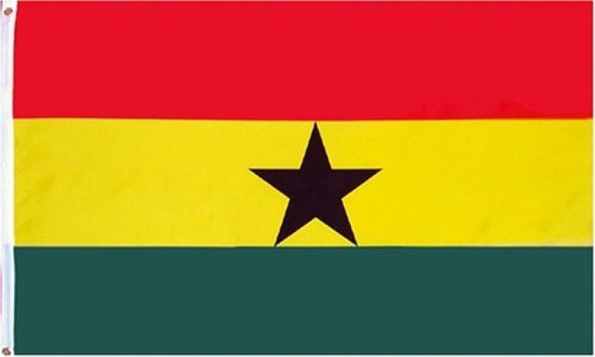 3X5 GHANA FLAG NATIONAL COUNTRY FLAGS NEW AFRICA F634