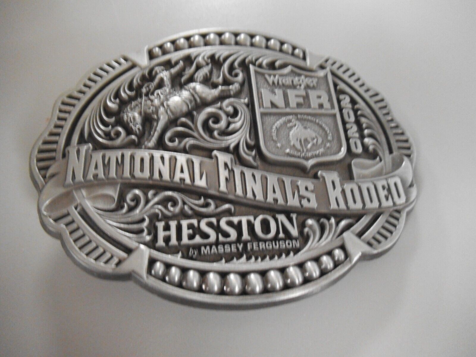 Hesston National Finals Rodeo   2020 belt buckle adult size