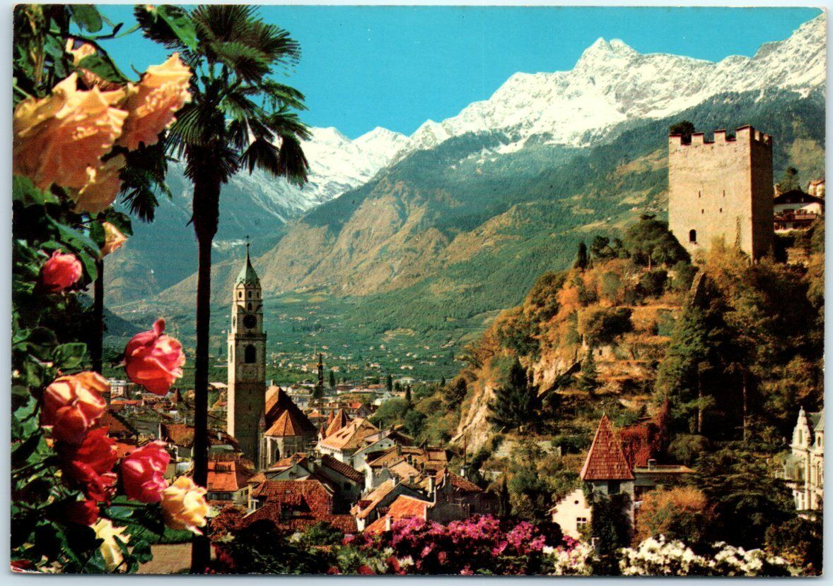 Postcard - City of Meran, Italy
