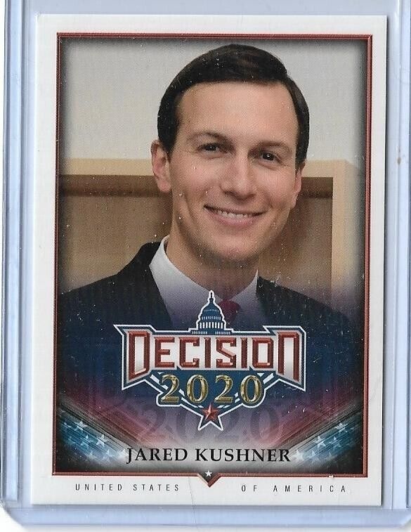 AWESOME 2020 DECISION ~ JARED KUSHNER CARD #518 ~ MULTIPLES