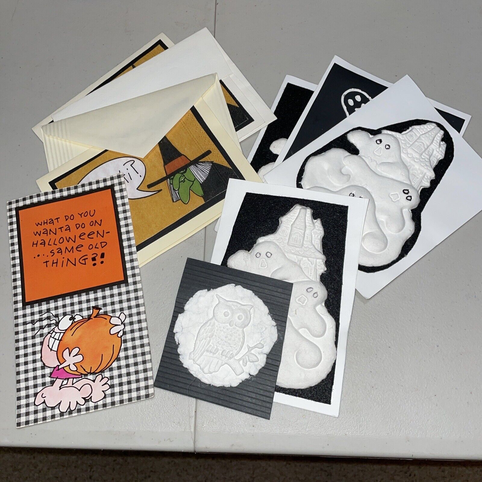Vintage Halloweeen Greeting Cards 