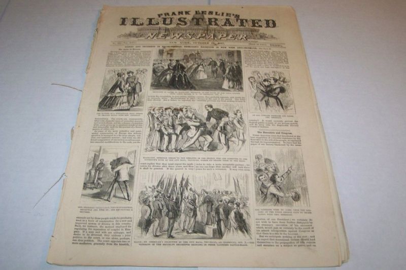 OCT 19 1867 FRANK LESLIES ILLUSTRATED -