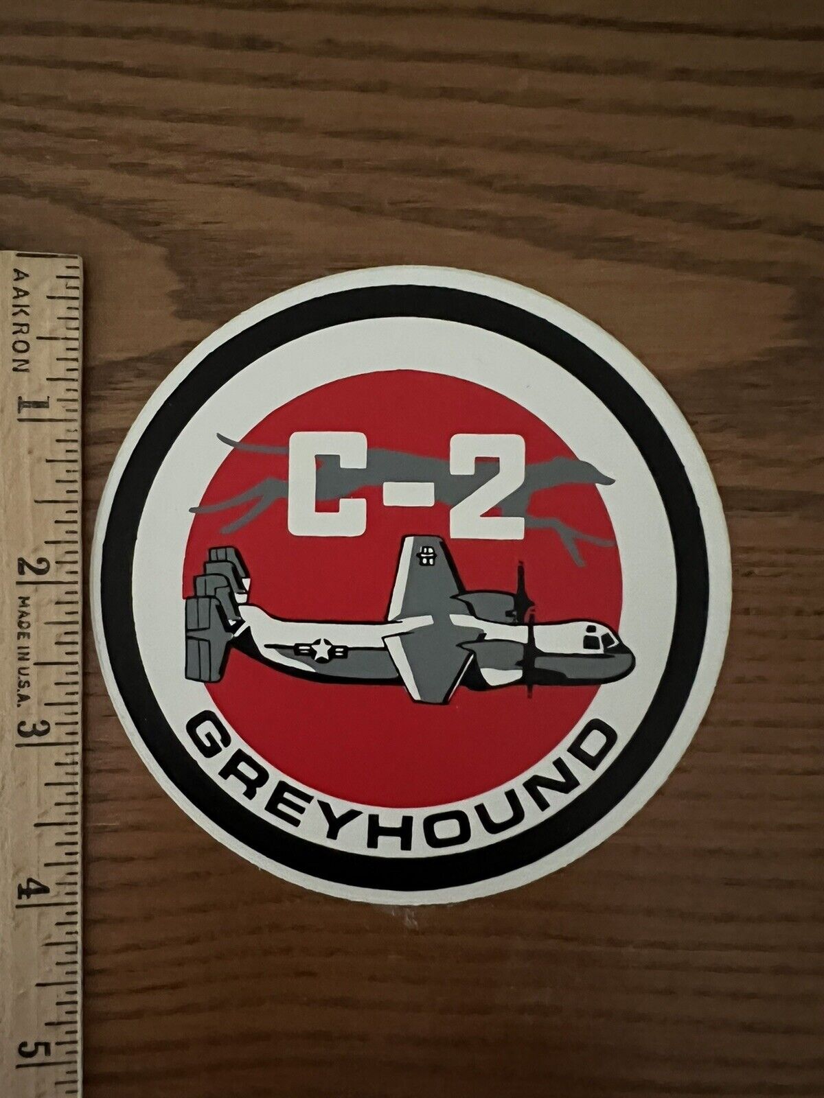 Vintage Grumman C-2 Greyhound C-2A COD Carrier Onboard Delivery Decal US Sticker