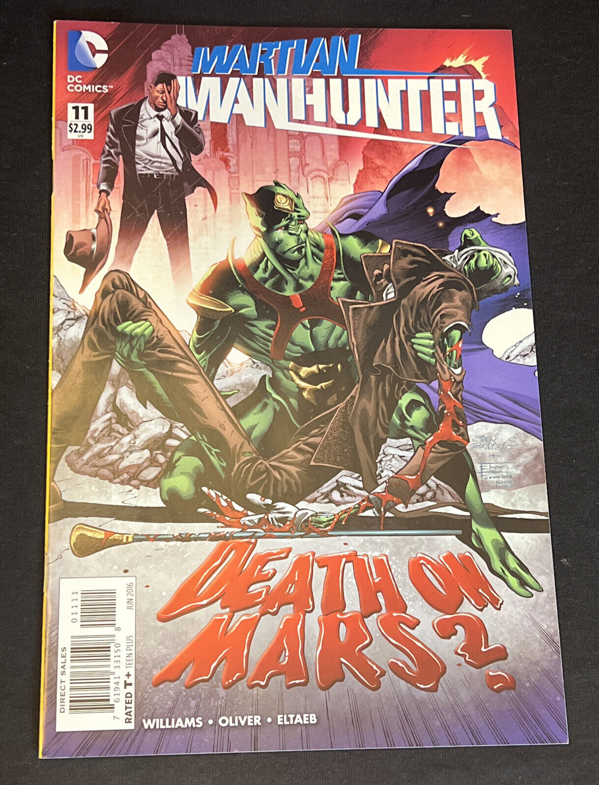 Martian Manhunter #11A NM  2016 Death on Mars DC Comics