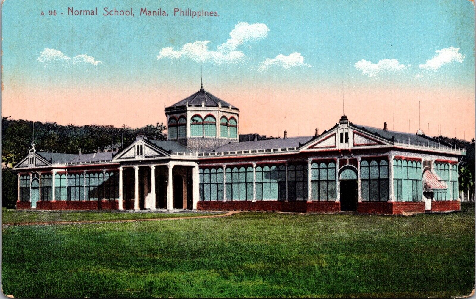 Postcard Normal School in Manila, Philippines~313