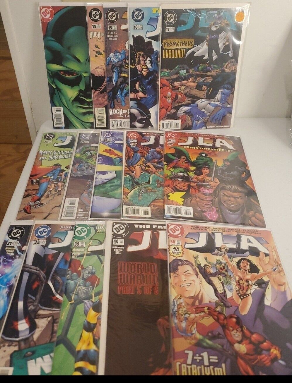 JLA - Justice League of America (15) Comic Bundle (1997-2001)