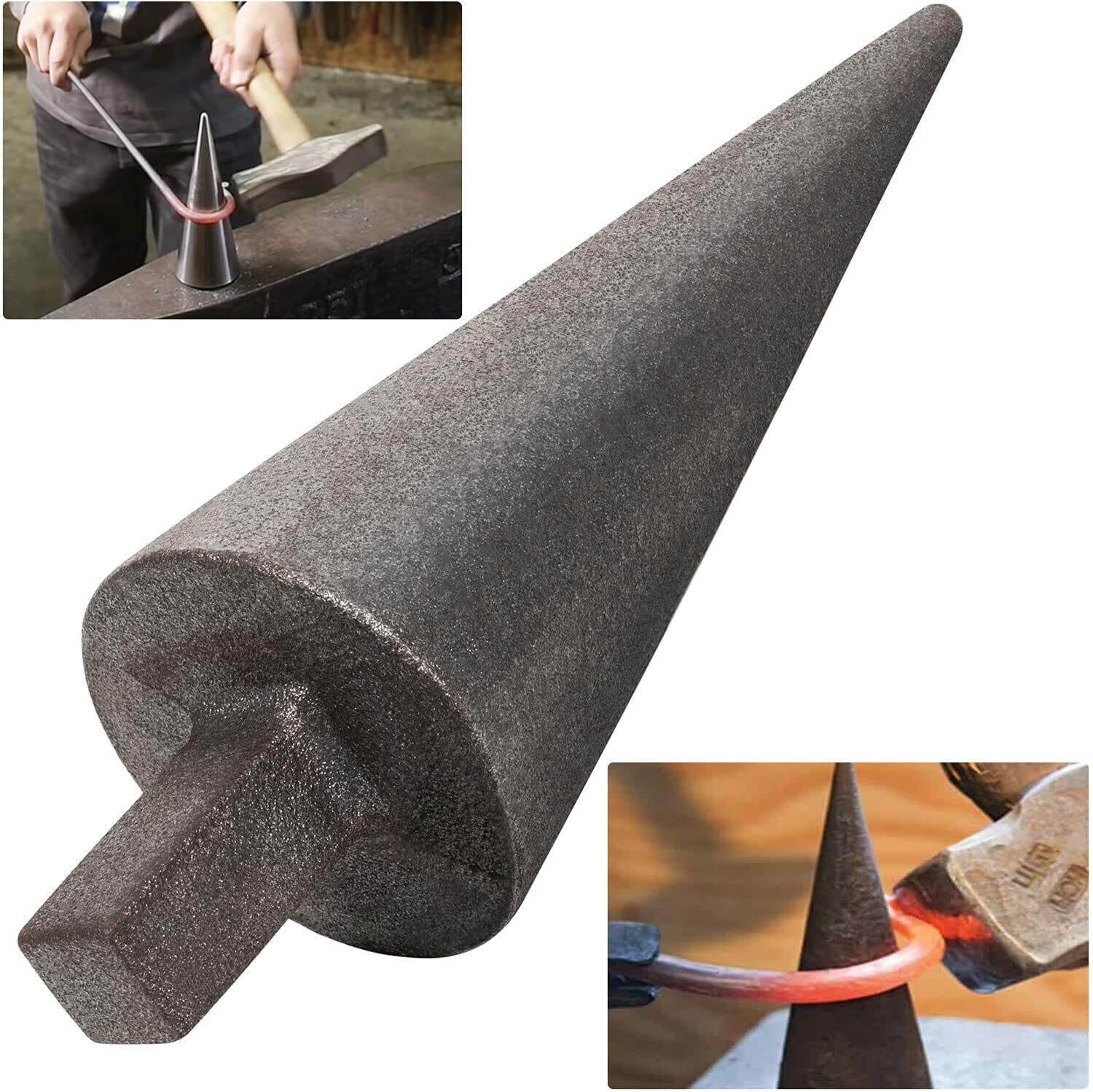 Blacksmith Anvil Cone Mandrel Hardy Tool/Hard Iron Anvil Forming Cone 1“ Hardy