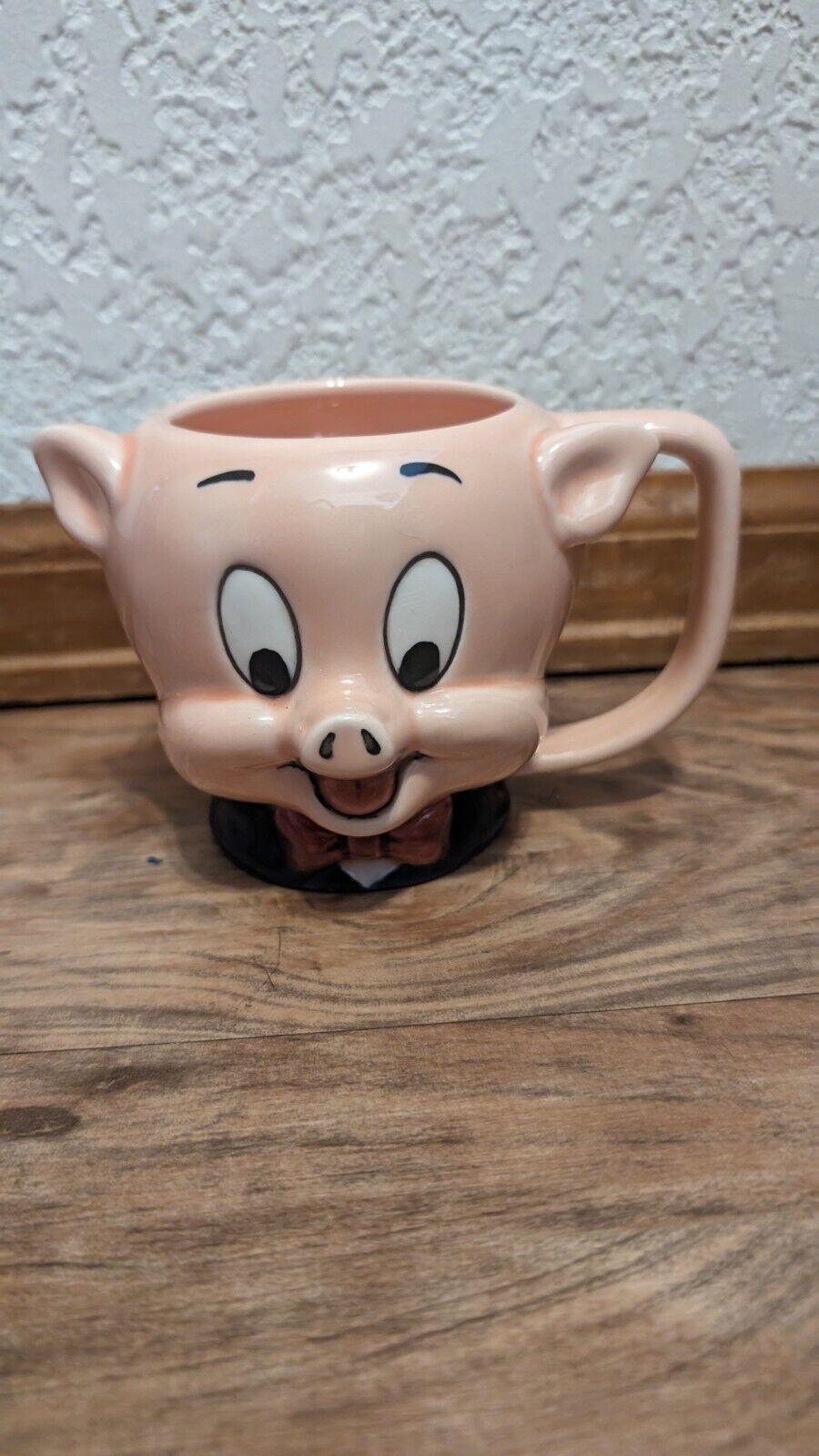 Vintage Warner Brothers 1989 Porky Pig Coffee Tea Cup