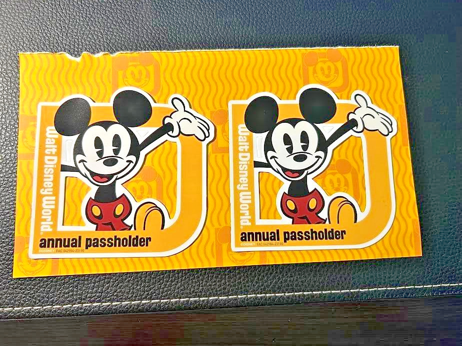 2024 Walt Disney World Annual Passholder Magnets  New 