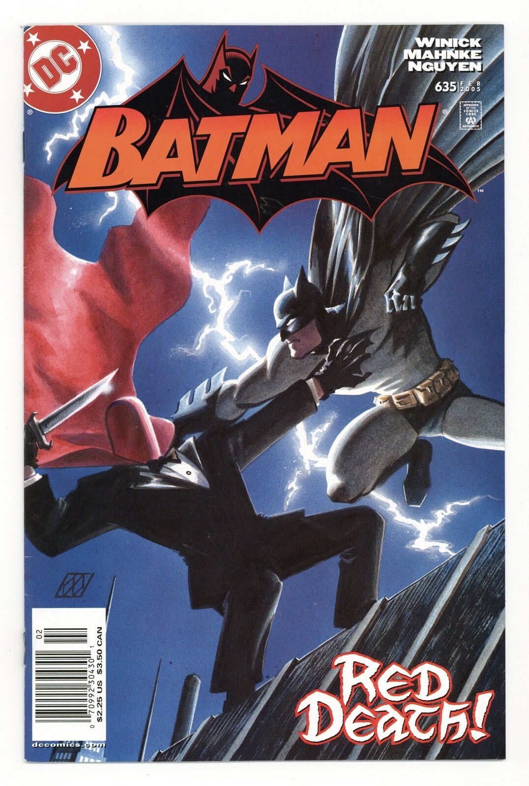 Batman #635 VG+ 4.5 Newsstand 2005