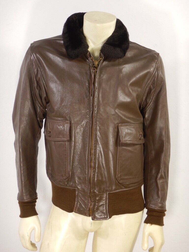 Vintage 1977 G-1 Jacket MIL-J-7823E (AS) Ralph Edwards Size 42