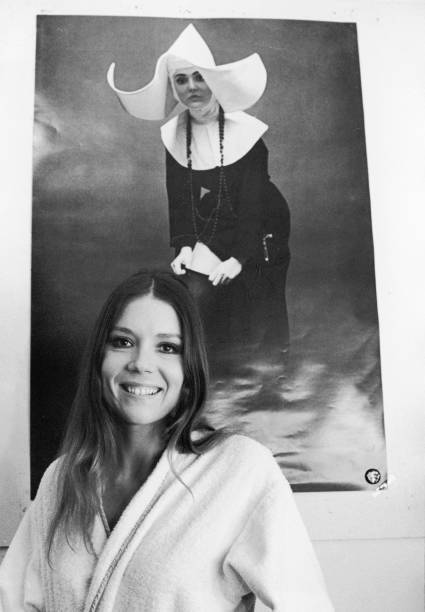 English Film Television And Stage Actress Diana Rigg 1975 OLD PHOTO