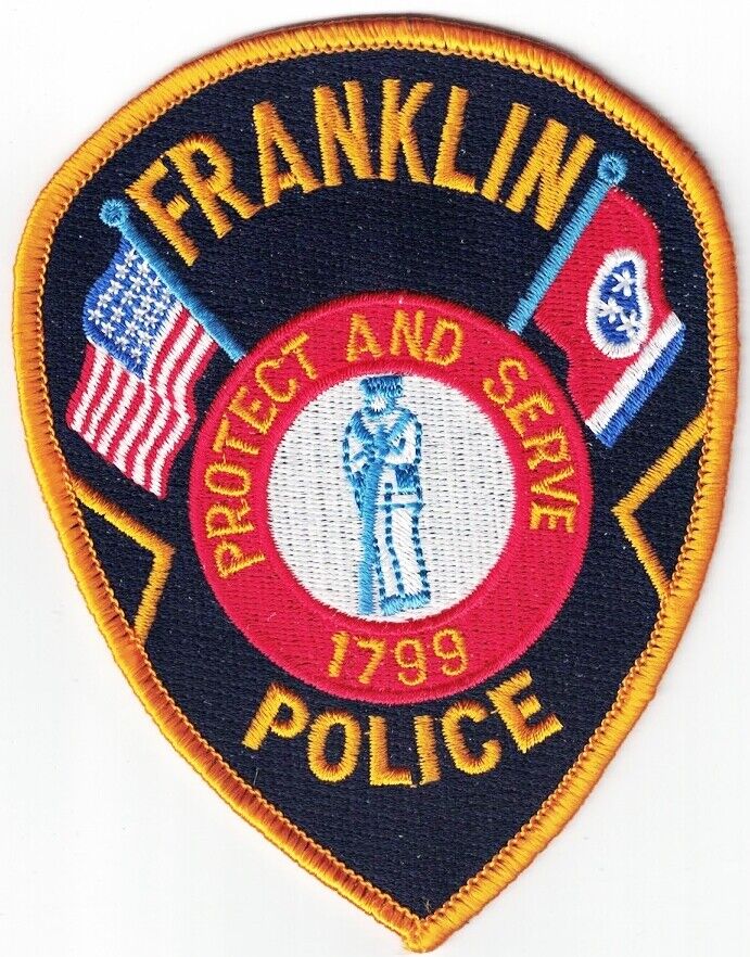 Franklin Police TN Tennessee Police patch 