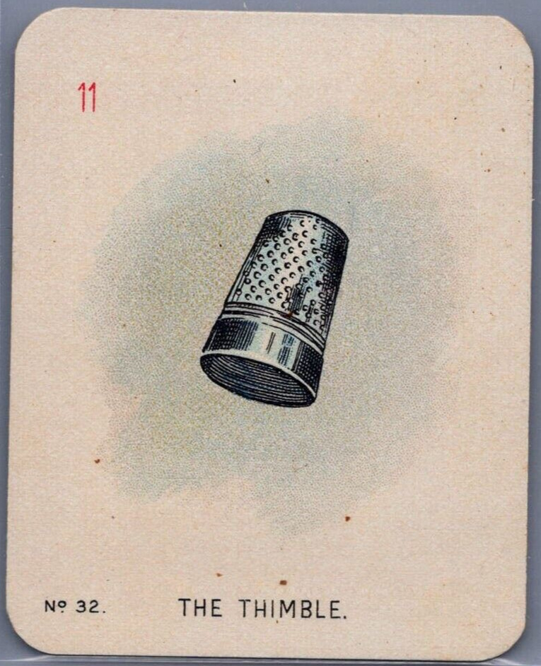 1930 Carreras Alice in Wonderland The Thimble #32 | Large Rounded