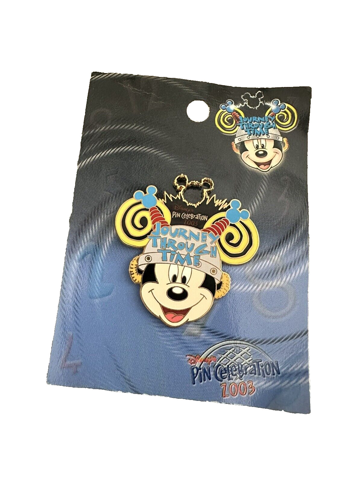 Disney WDW Mickey Mouse Logo Journey Through Time 2003 Pin Event LE 2500