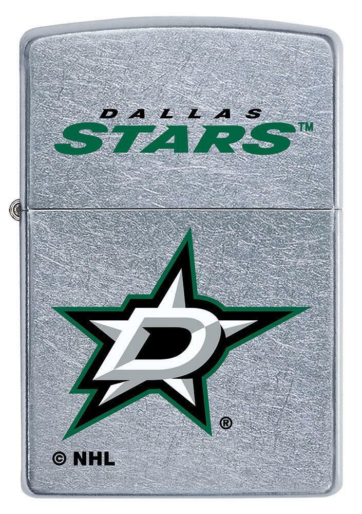 Zippo Windproof Lighter With NHL Dallas Stars Logo, 49368, New In Box