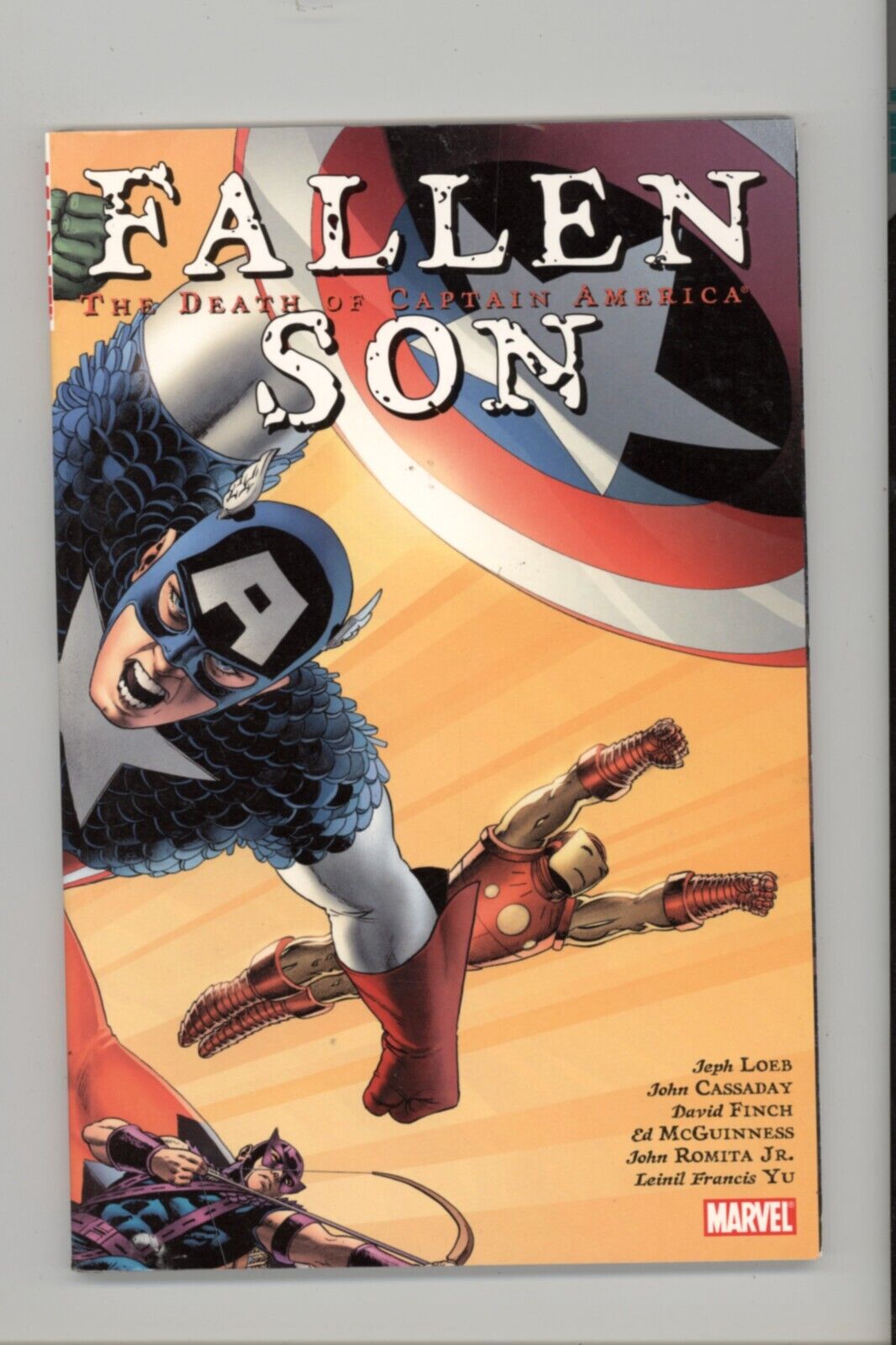 Fallen Son The Death of Captain America Marvel NEW Never Read TPB