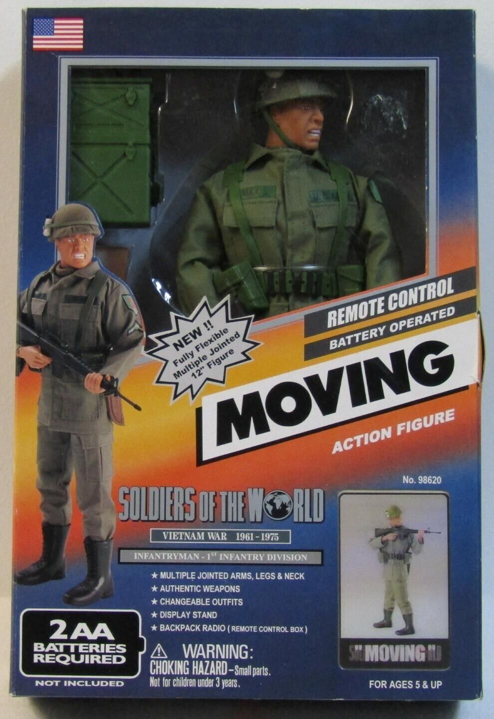Soldiers Of The World - VIETNAM WAR - 1st Infantry Division - Remote Moving 1999