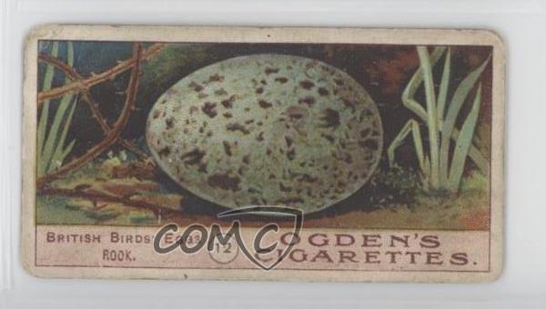 1908 Ogden's Bird's Eggs Tobacco Rook's Egg #12 0f3j